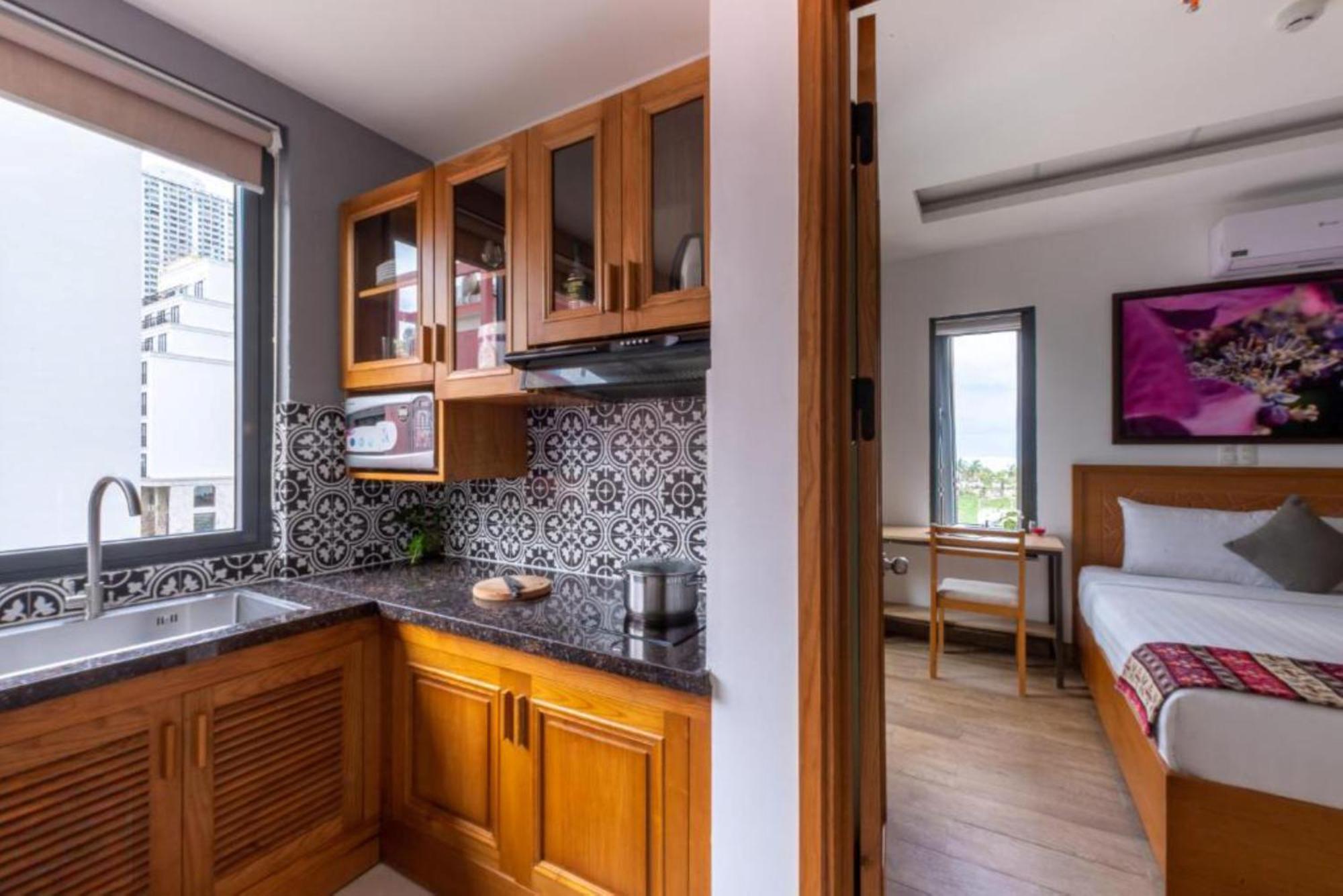 Taian Hotel & Apartment Da Nang Bagian luar foto