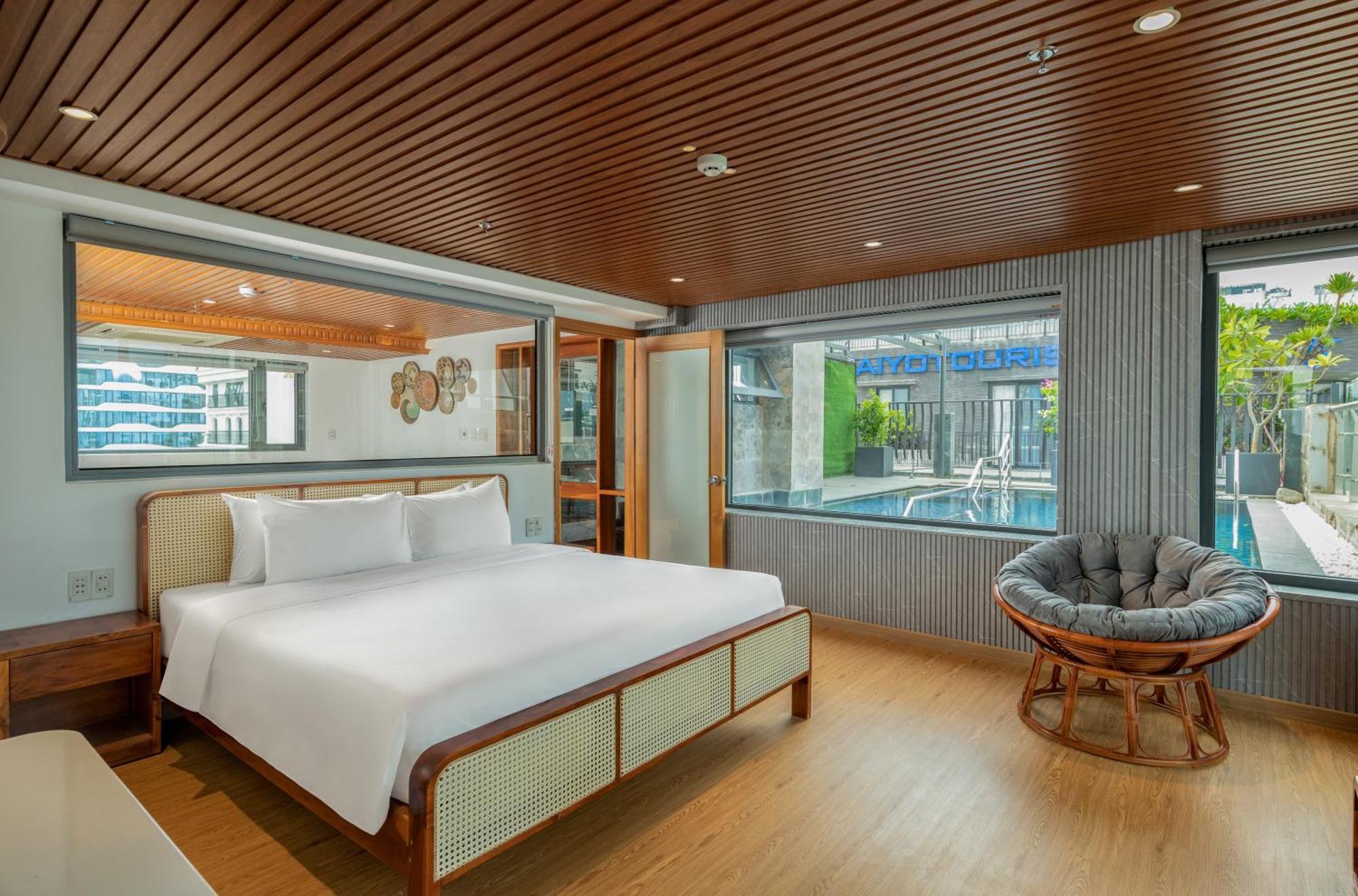 Taian Hotel & Apartment Da Nang Bagian luar foto
